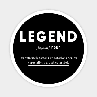 Legend Meaning Definition Black Edition Magnet